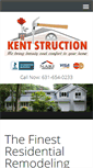 Mobile Screenshot of kentstruction.com